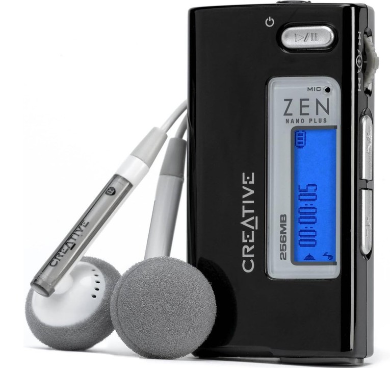 Creative Zen Nano Plus - Digital player / radio - flash 1 GB - WMA, MP3 - black